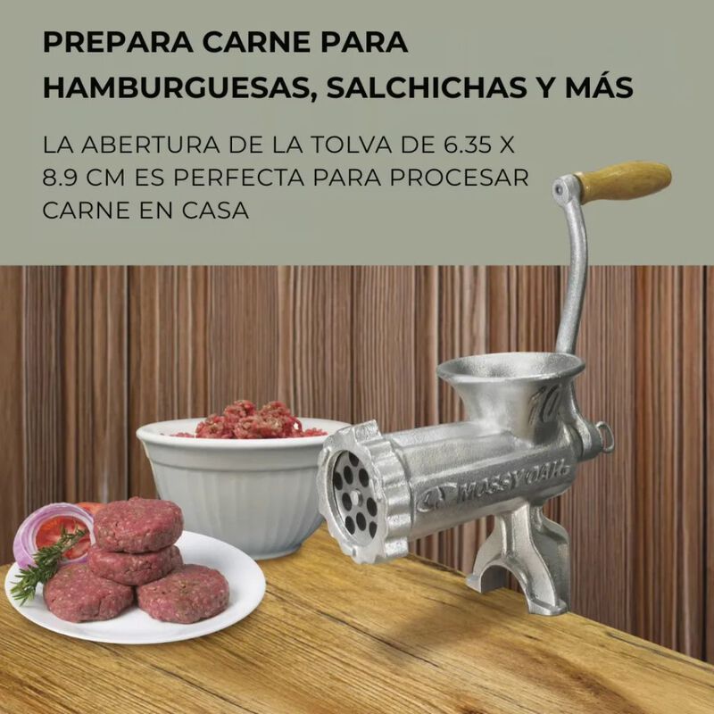 Molino Para Carne Mossy Oak Para Hamburguesas Y... image number null