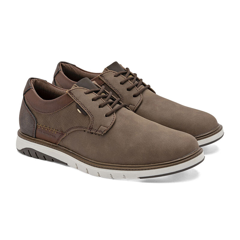 Negro Total Zapato Casual Para Hombre Camel Caf... image number null