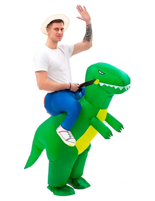 Disfraz Dinoverde Pink Brule image number null