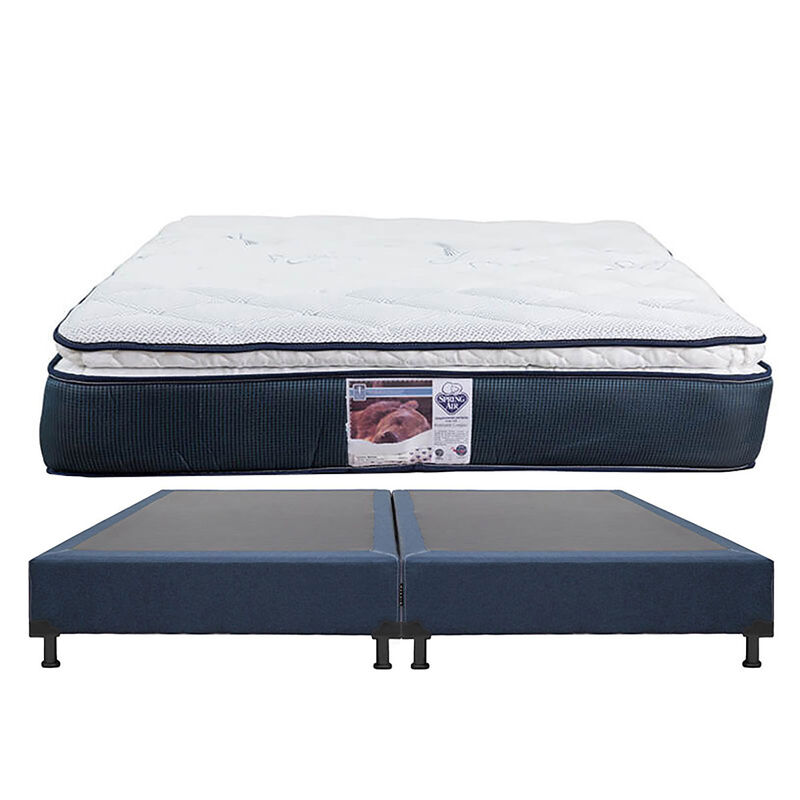 Colchón King Size Spring Air Mónaco + Box Dicas... image number null