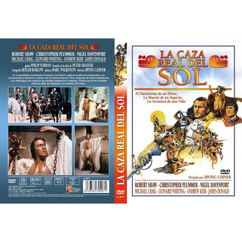 La Caza Real Del Sol [dvd] (1969) The Royal Hun... image number null