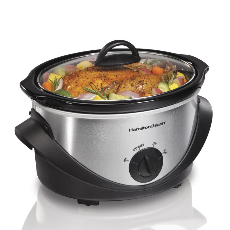 Olla de Cocci&oacute;n Lenta 3.8 L Ovalada 216 W Hamil... image number null