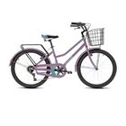 Bicicleta Urbana Femenina Mercurio Urban Regina R24 7v Lila End