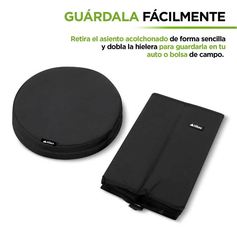 Hielera Térmica Plegable HIKEO XL Negro image number null