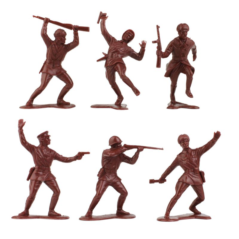 Toy Bmc Classic Marx Russian Plastic Army Men, ... image number null