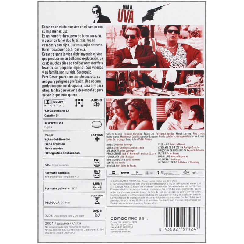 Mala Uva [DVD] (2004) image number null