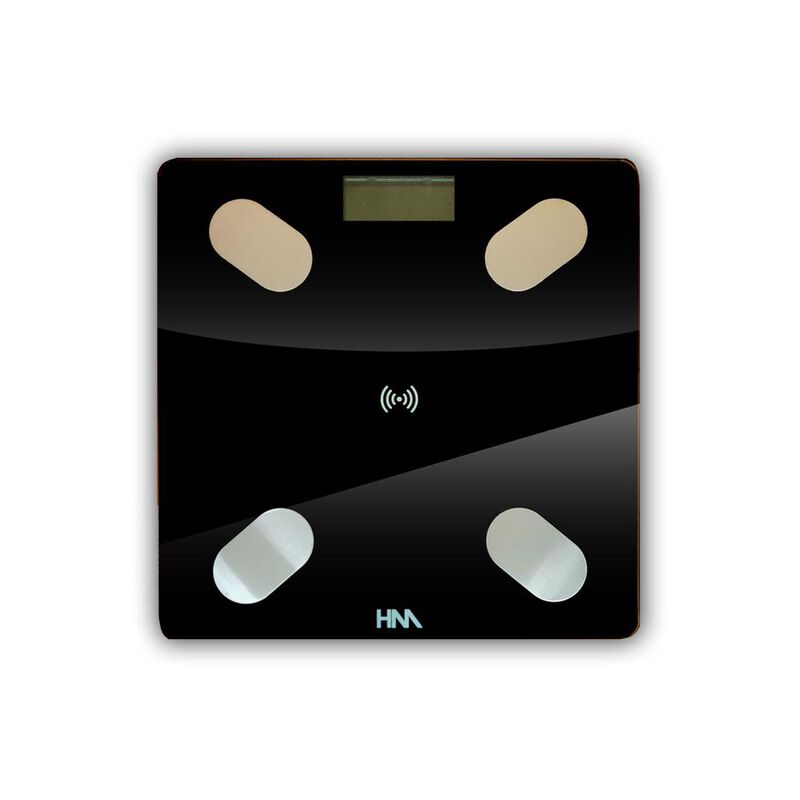 Bascula Digital Bluetooth Hypermark Mide Masa C... image number null