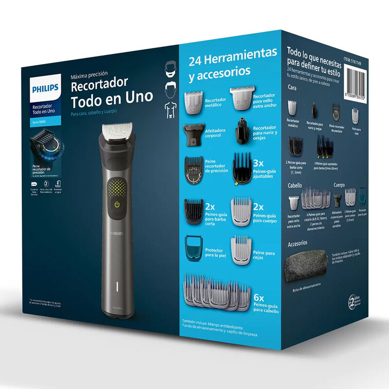 Recortador Todo En Uno Philips Serie 900 24pz image number null