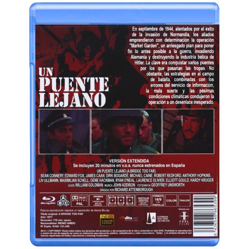 Un Puente Lejano (versi&oacute;n Extendida) [blu-ray] ... image number null