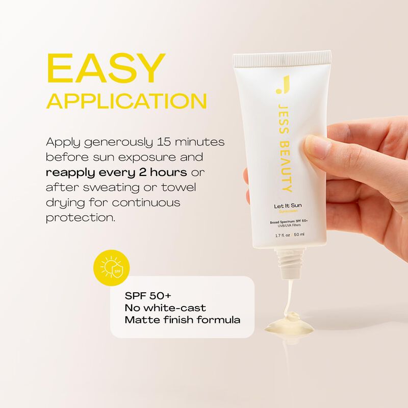 Protector Solar Jess Beauty Let It Sun 50+ Spf ... image number null