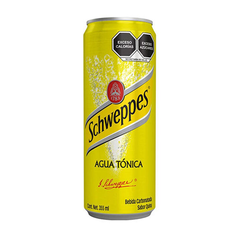 Agua T&oacute;nica Schweppes 355 ml Lata image number null