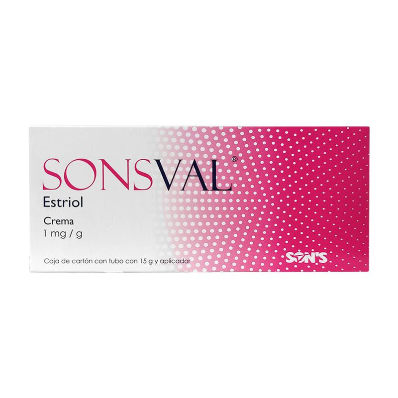 Sonsval Estriol 1mg Crema Tubo Aplicador 15g image number null