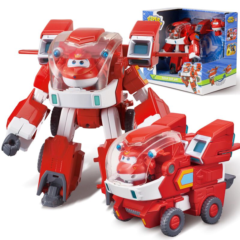Robot Transformador Super Mecha De Toy Super Wi... image number null