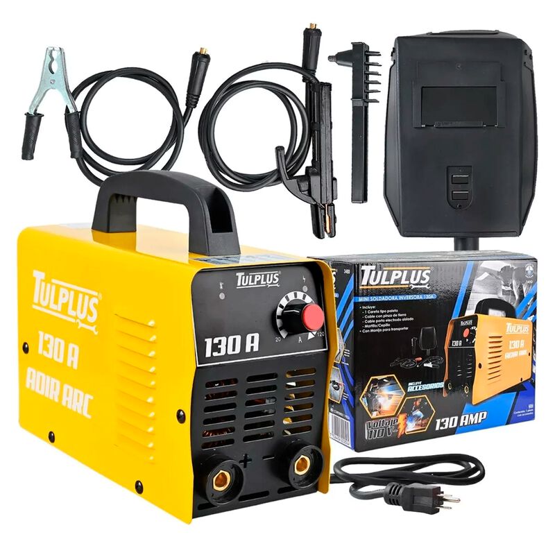 Soldadora Inversora 130A con Kit Completo para ... image number null
