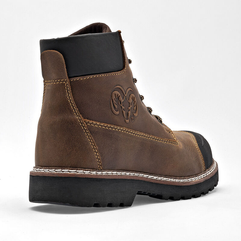 Ram Bota De Piel Para Hombre Caf&eacute; Negro Cod 129... image number null