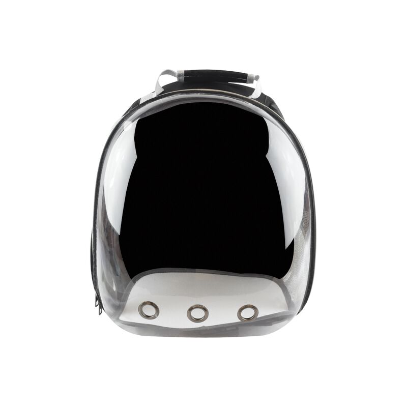 Fancy Pets Mochila Color Negra Transparente Par... image number null