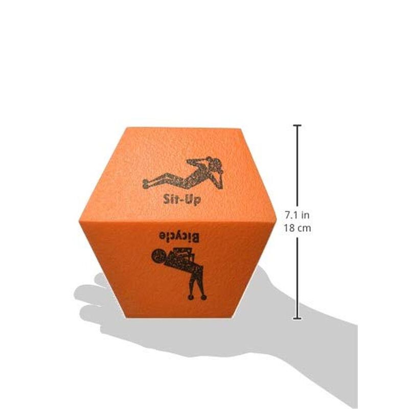 Dados de ejercicios fitness de 10 lados image number null