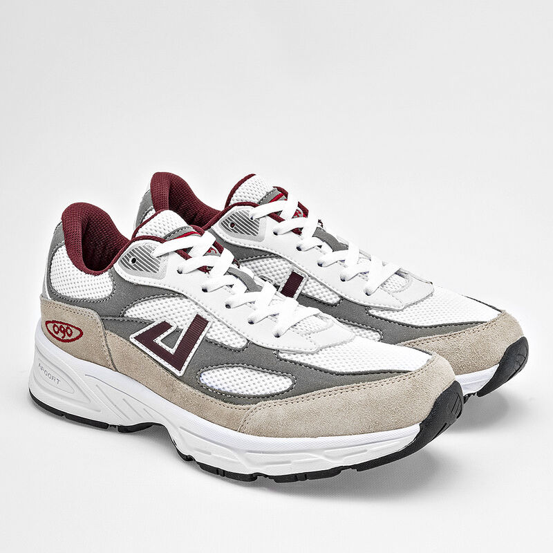 Apoort Tenis urbano para joven. Blanco gris vin... image number null