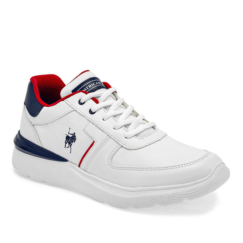 American Polo Tenis urbano para hombre blanco m... image number null