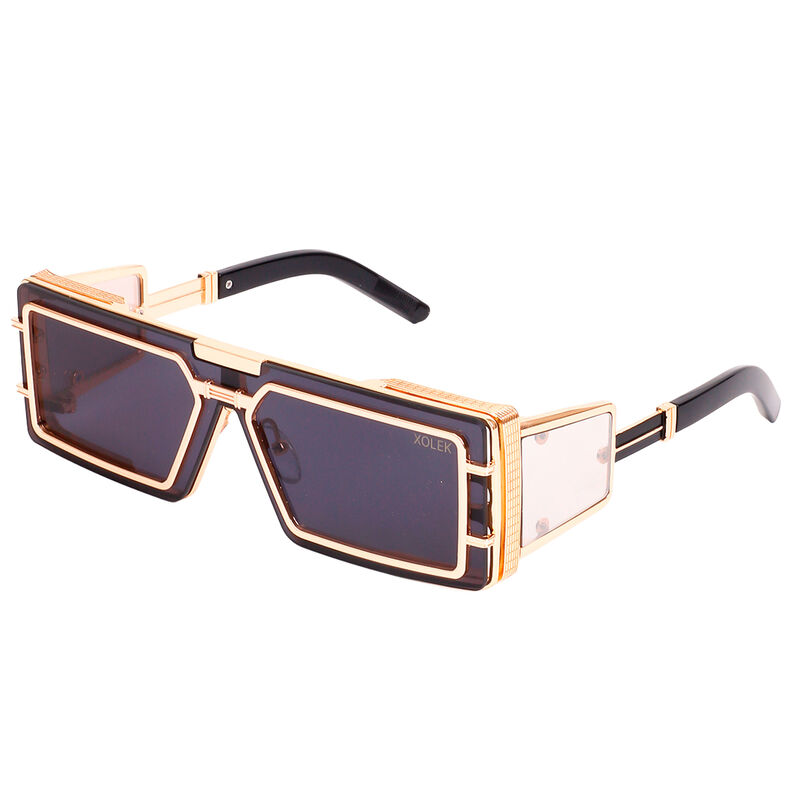 Lentes De Sol Xolek 134 Moda Met&aacute;lico Uv400 image number null