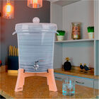 Purificador Dispensador y Filtro de Agua Cerámica Mediano (8 L) Gris Rayas