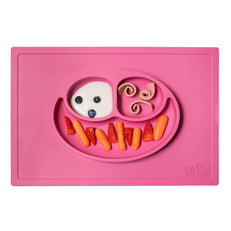 Plato Ezpz Happy Mat Rosa image number null