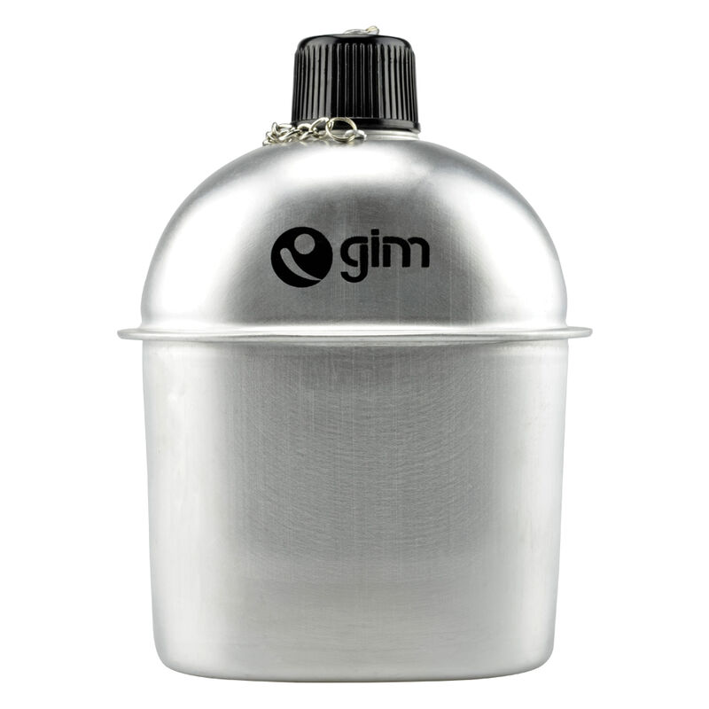 Cantimplora Aluminio 0.815lt Taza Funda Campism... image number null