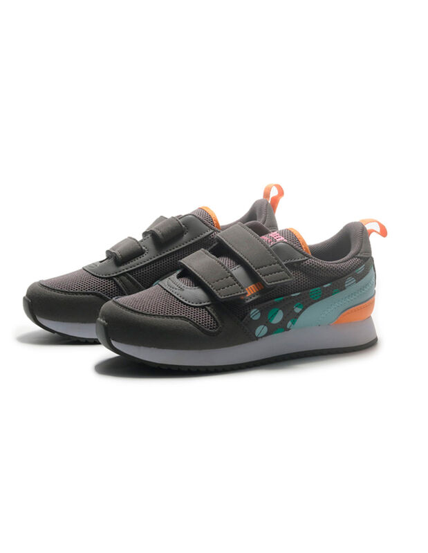 Tenis Puma R78 Summer Camp Ni&ntilde;o Gris 39657202 image number null