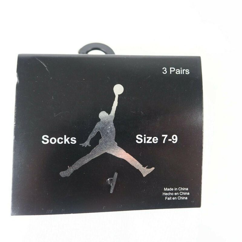 Calcet&iacute;nes Jordan 7-9 (3 pares) blanco image number null