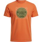 Playera Jeep Hombre Manga Corta Naranja Casual Original