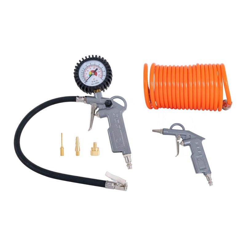 Kit Neum&aacute;tico De Inflado Para Compresor 6Pzs St... image number null