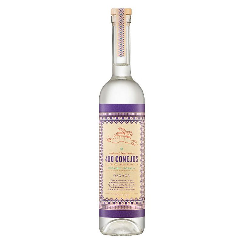Mezcal 400 Conejos Espad&iacute;n Tobal&aacute; 750 ml image number null