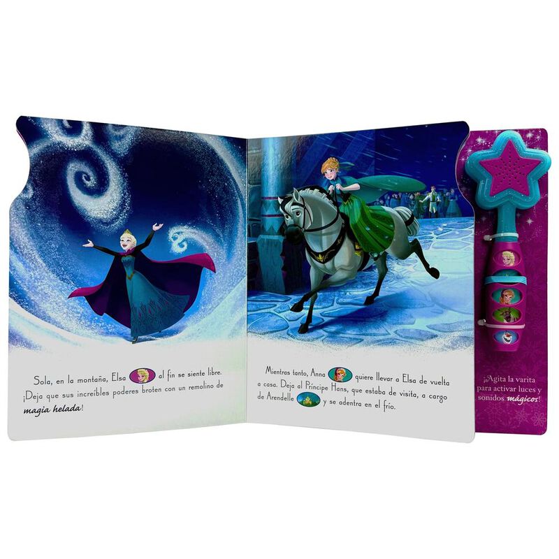 Disney Frozen: La Magia de Elsa - Libro y Varit... image number null