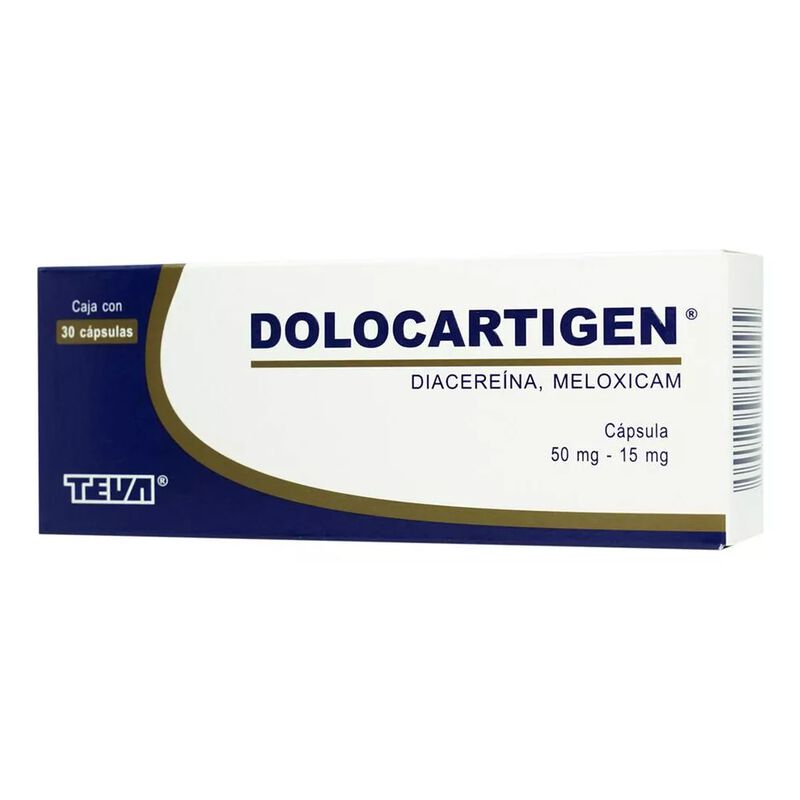 Dolocartigen C&aacute;psulas 50 Mg/15 Mg, 30 C&aacute;psulas image number null