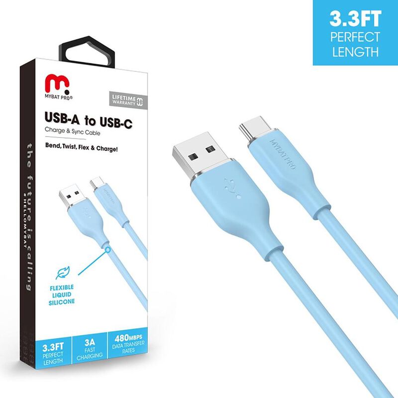 Cable Datos Mybat Usb-a A Usb-c 1m Universal Az... image number null