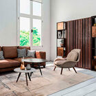 Tapete Decorativo Halfdan Aqua Polipropileno 120X180Cm
