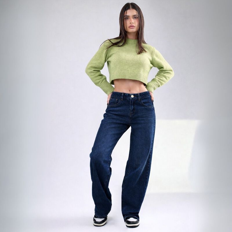 Pantal&oacute;n Savi Jeans Mom Sb4739 Tiro Medio Para ... image number null