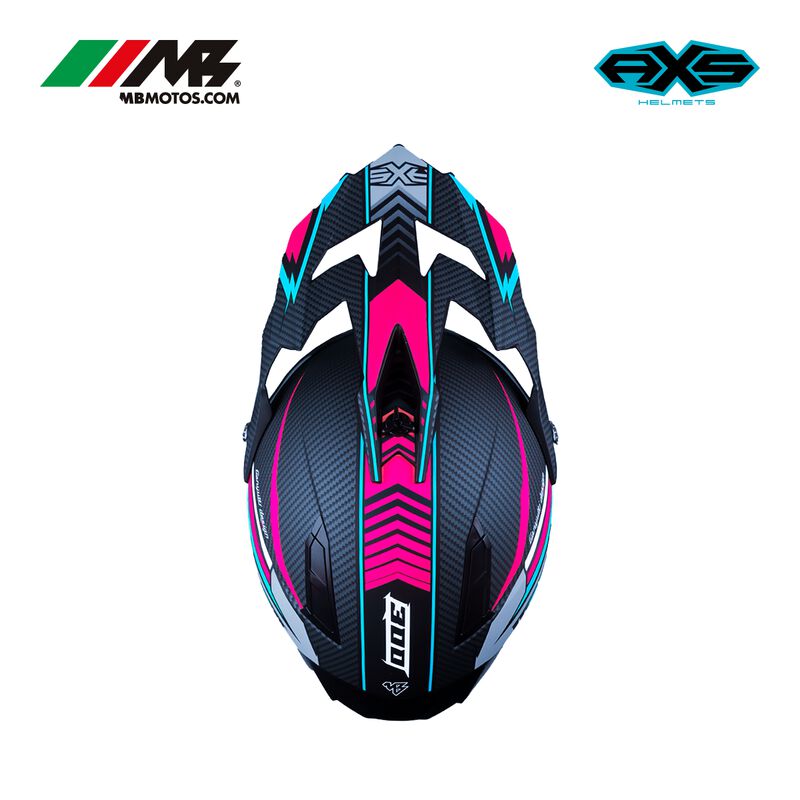 Casco Para Motocicleta Axs Beretta Xl Azul image number null