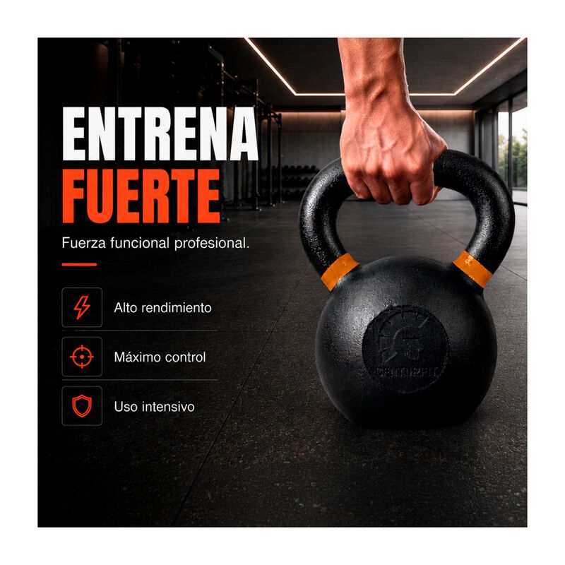 Pesa Rusa Kettlebell 61 Lb Hierro Fundido Cross... image number null