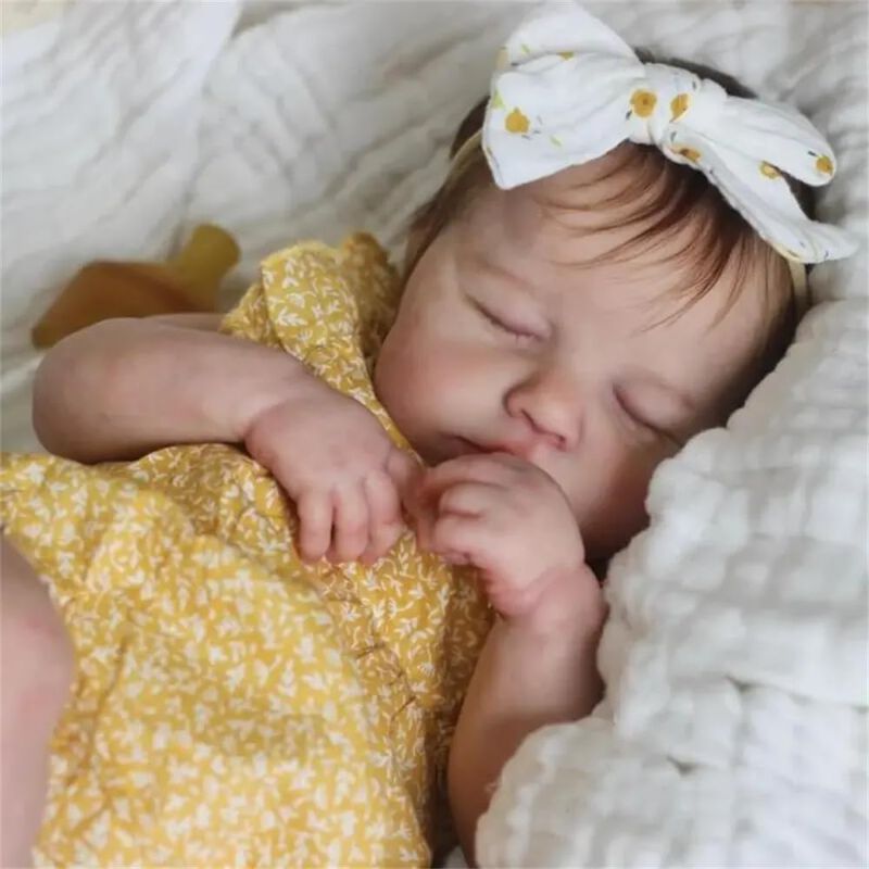 Mu&ntilde;eca Reborn Baby Doll Zero Pam De Silicona Pa... image number null