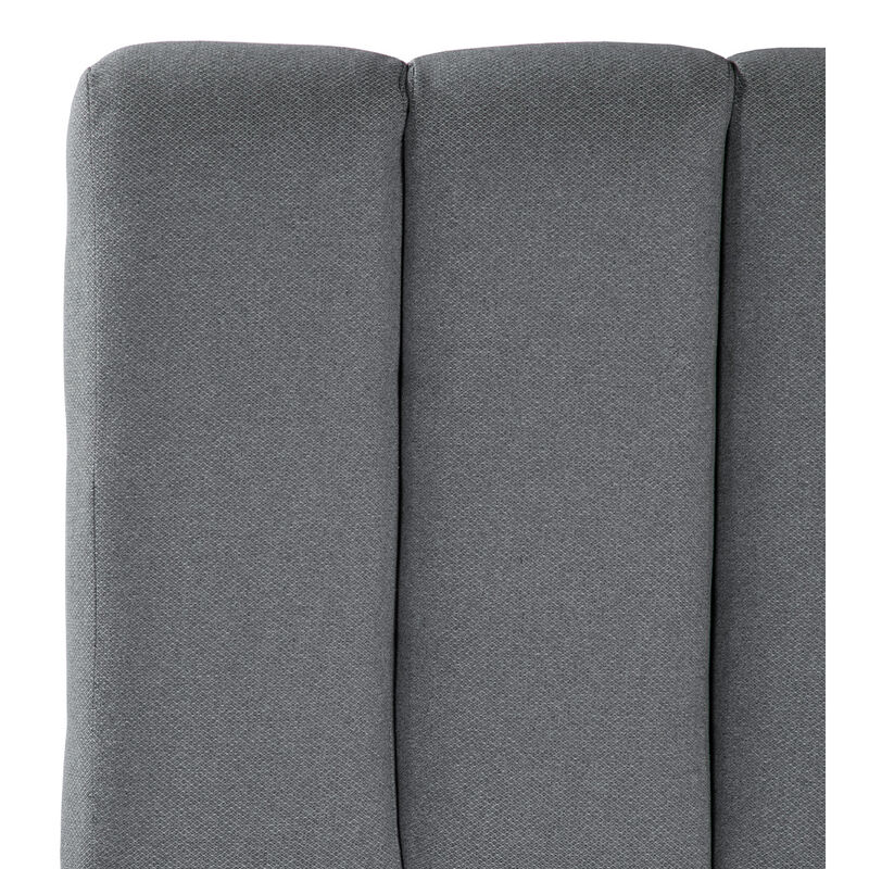 Cabecera King Size Dicasa Kami Gris Orleans image number null