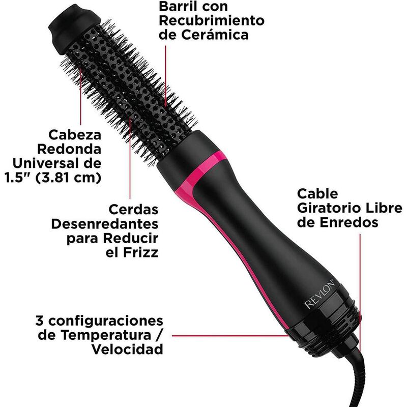 Cepillo Secador Revlon Salon Voluminizador Oval... image number null