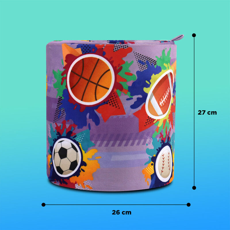 Taburete con Almacenamiento Dise&ntilde;o De Deportes image number null