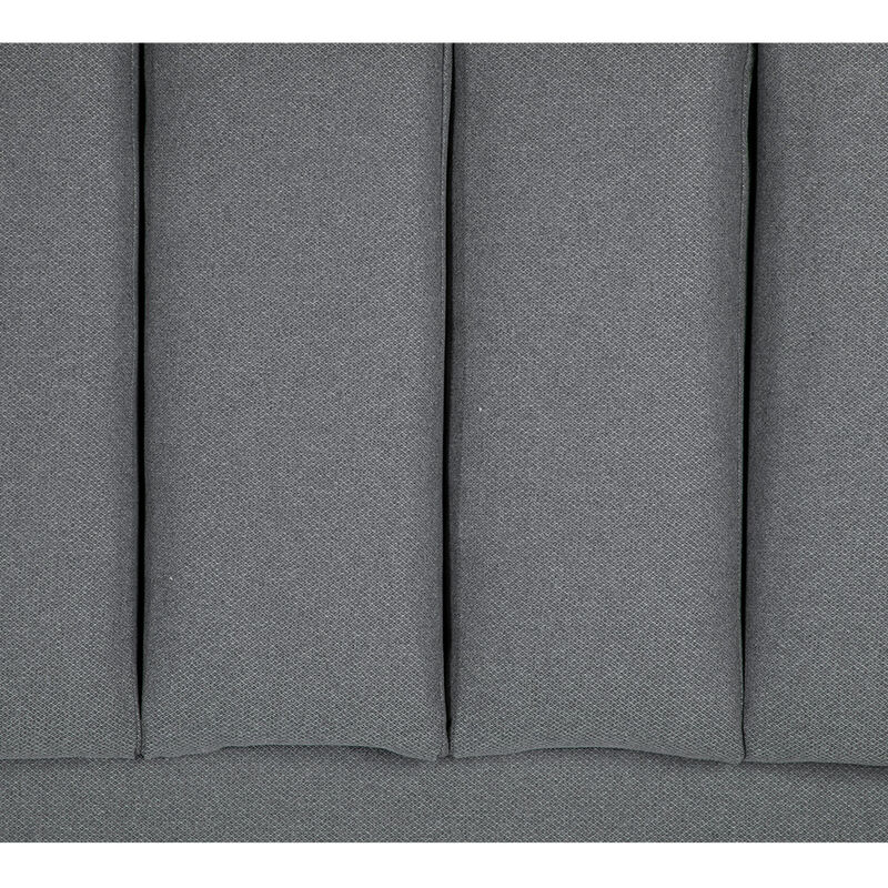 Cabecera King Size Dicasa Kami Gris Orleans image number null