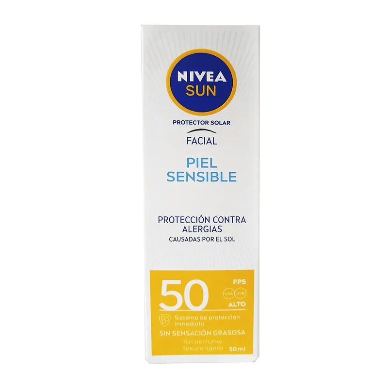 Nivea Sun Protector Solar Facial - 50 Mililitro... image number null