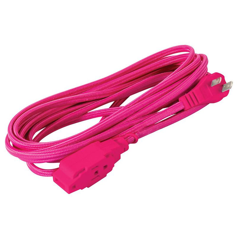 Extensi&oacute;n El&eacute;ctrica Trenzada Iusa, Color Rosa, ... image number null