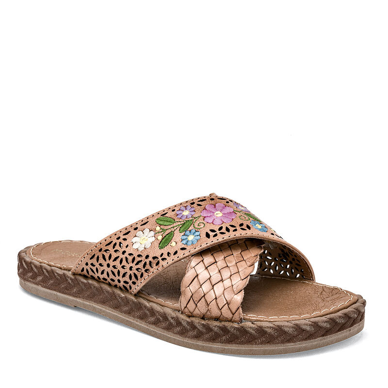 Mora Tierra Sandalia para mujer beige multicolo... image number null