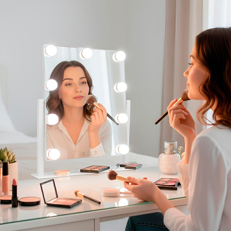 Espejo para Maquillaje con Modos de Iluminaci&oacute;n... image number null