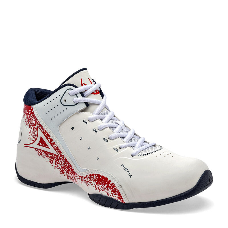 Pirma Tenis deportivo para hombre. Blanco rojo image number null