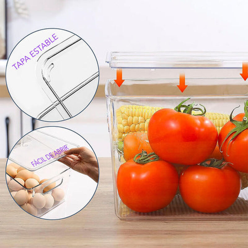 Set de 8 organizadores Brandtrendy para Refrige... image number null